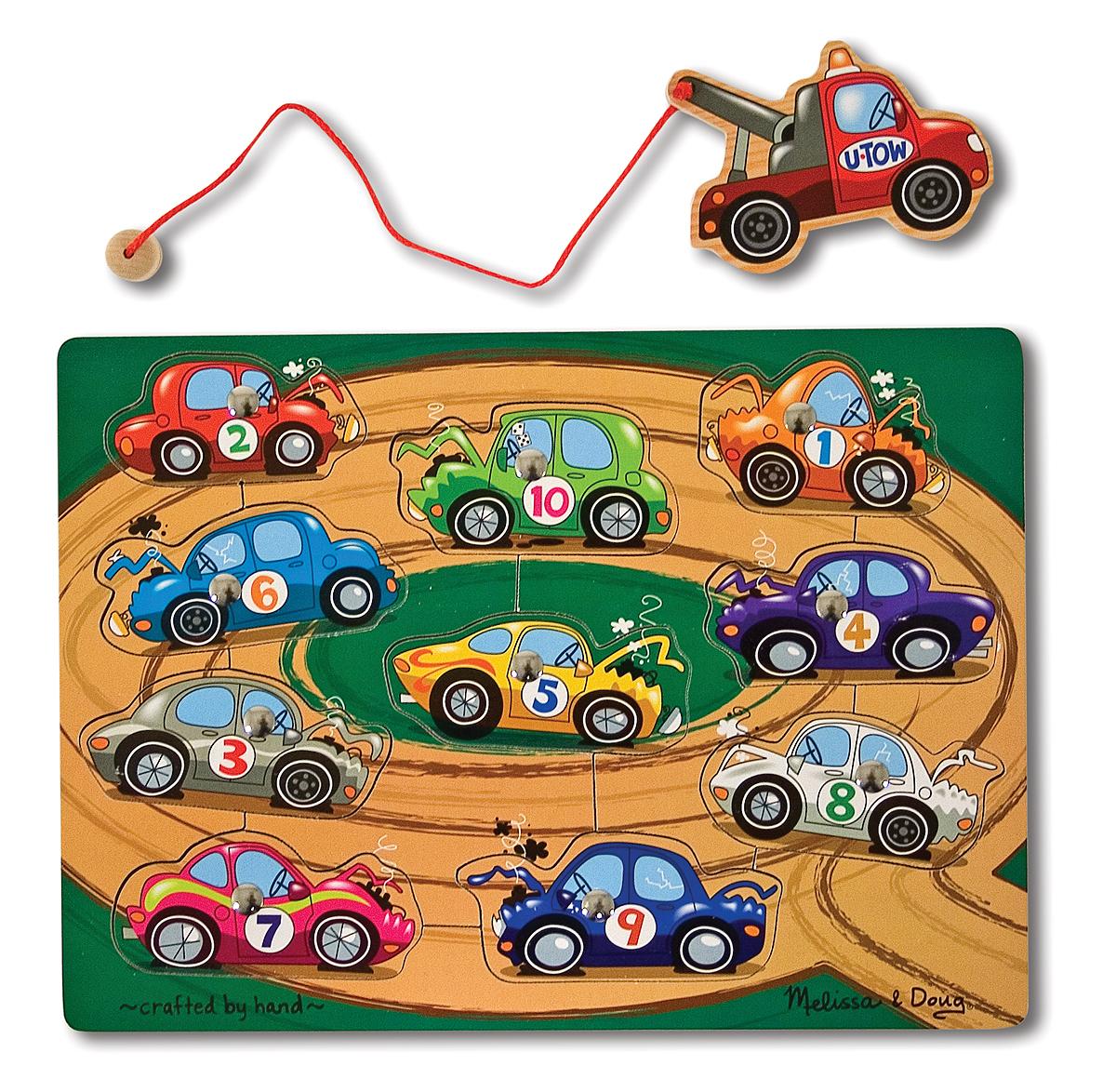 3777-JBM137 Magnetic Puzzle Game - Tow Truck