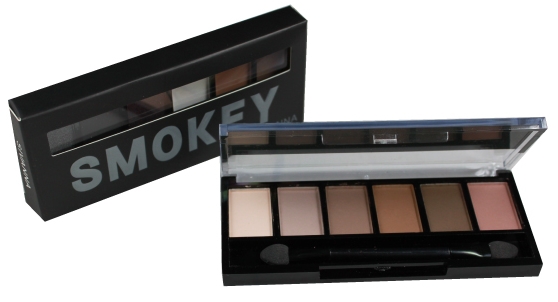 Sivanna Colors 6 อายแชโดว์สี Eyeshadow (Smokey)