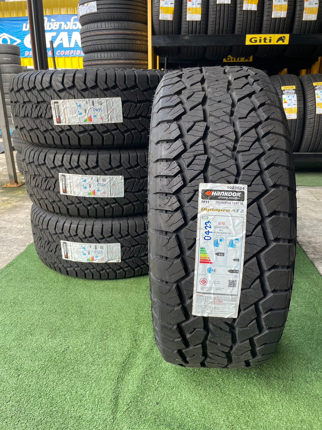 265/60R18 Hankook Dynapro AT2 ยางใหม่ปี20223