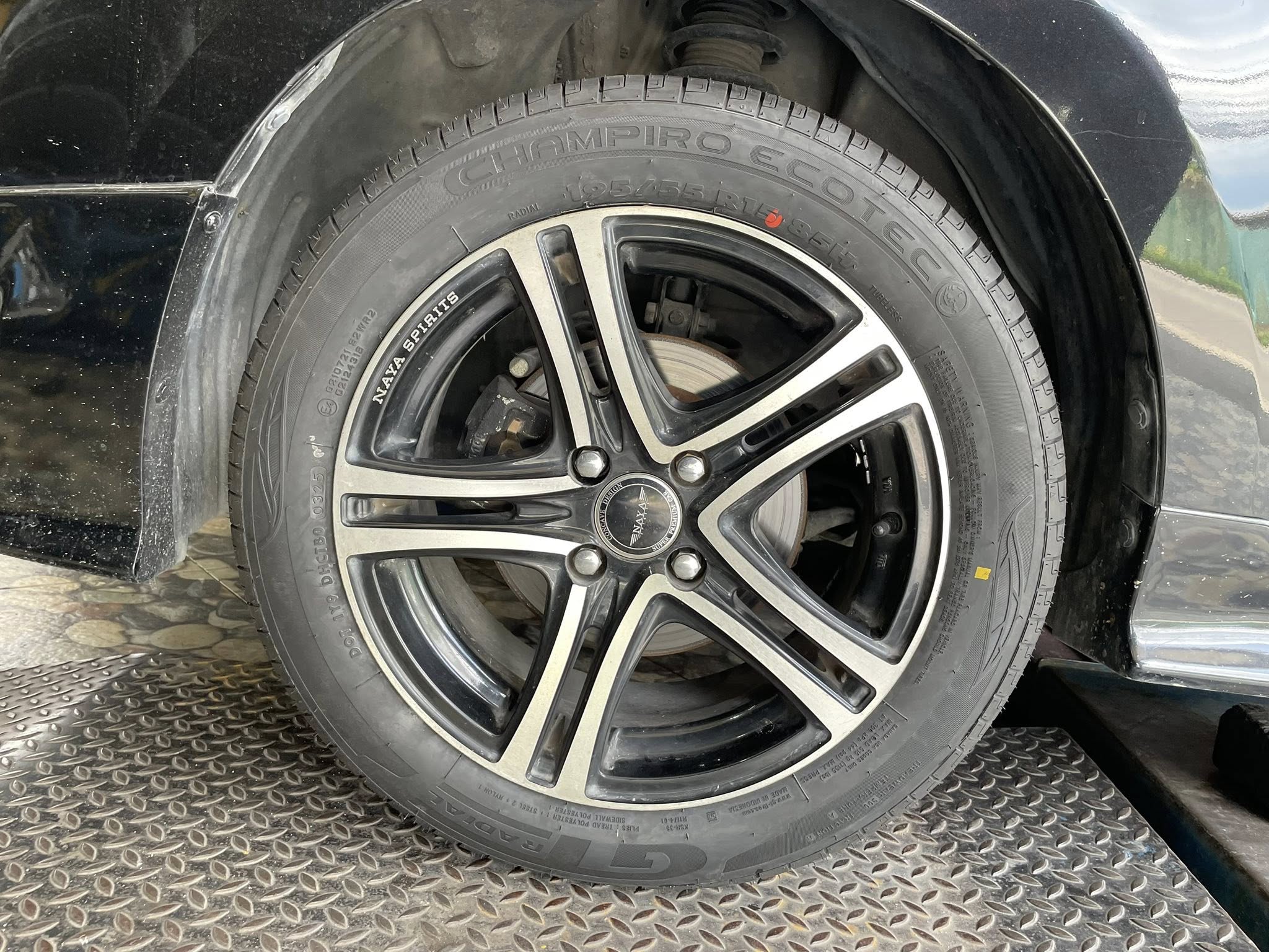 MITSUBISHI_Attrage 🚘เปลี่ยนยาง 🛞🐘#GT RADIAL #ECOTEC 195/55R15