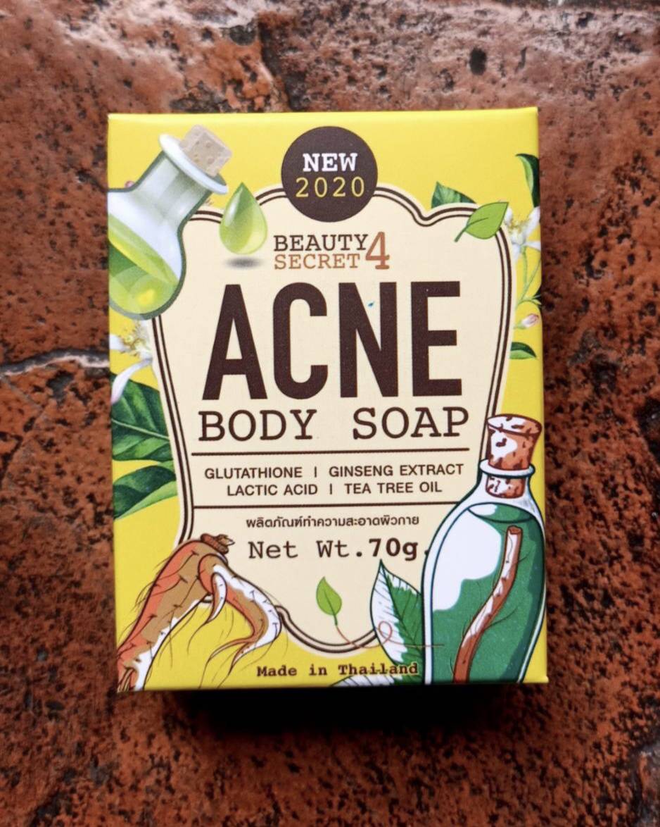 Acne body soap