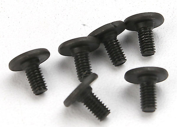 3932 Screws, 3x6mm flat-head machine (hex drive) (6)