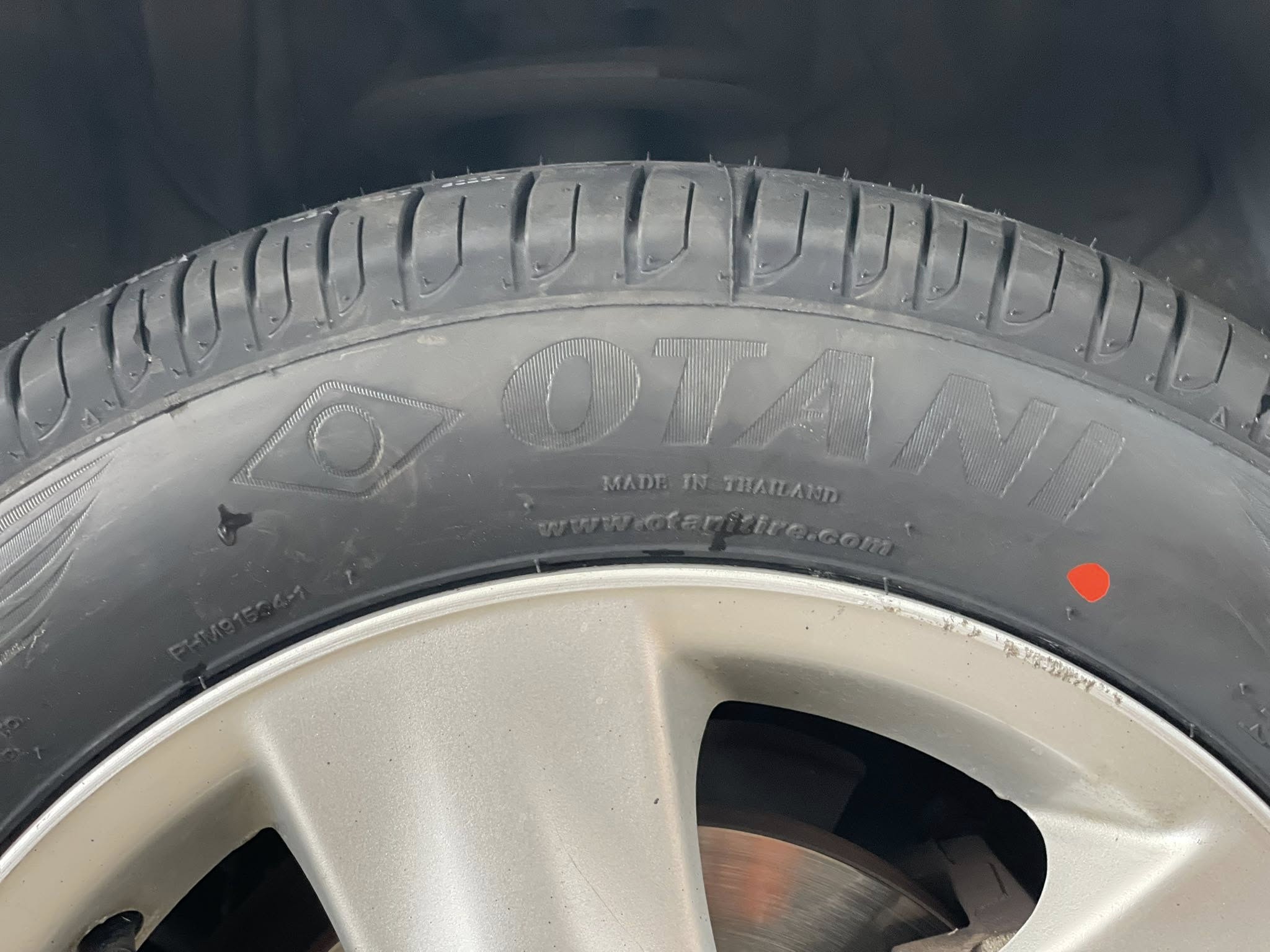 #TOYOTA_YARIS 🚘เปลี่ยนยาง🛞🐘#OTANI_EK1000_185/60R15