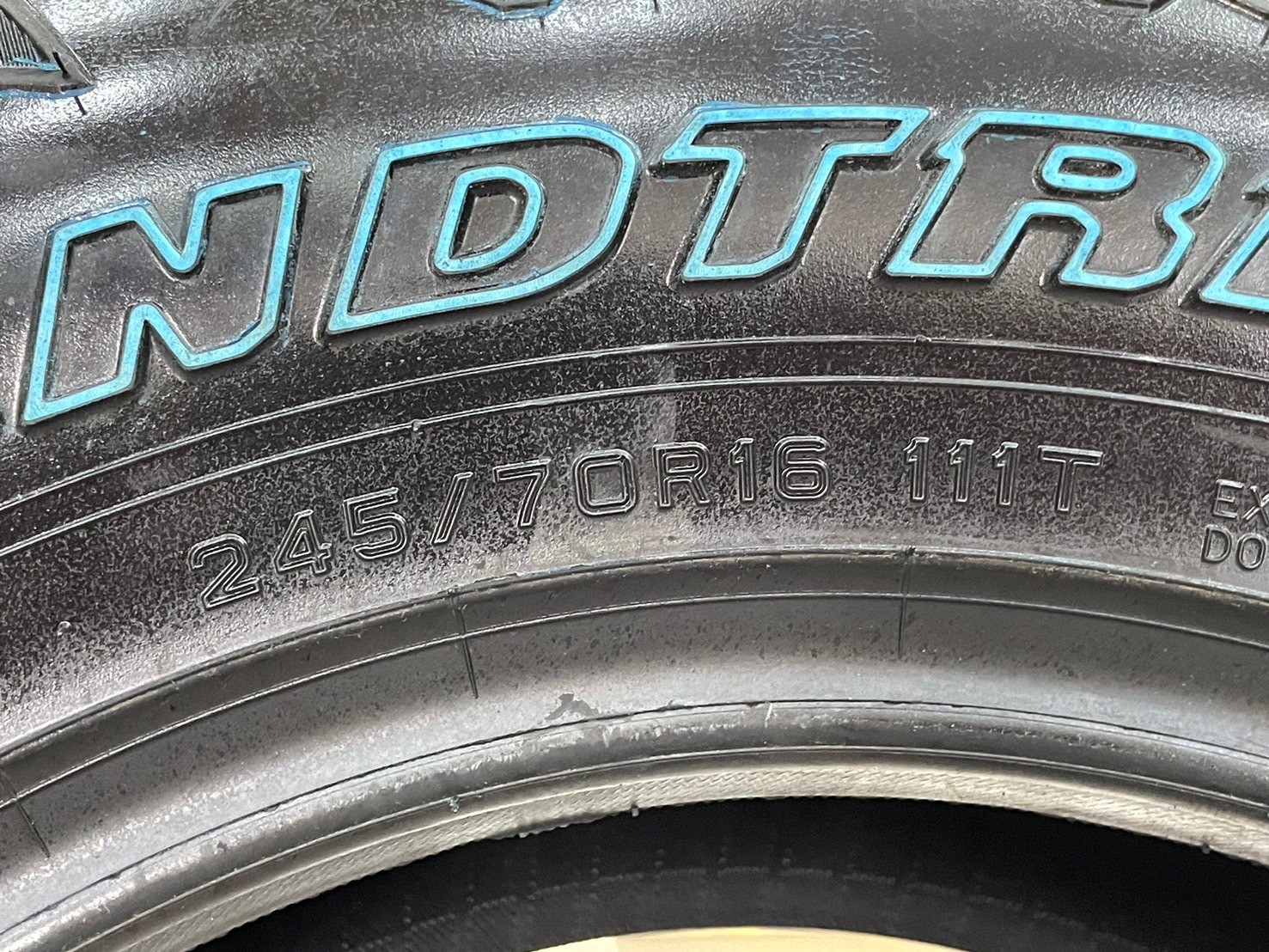 💥#DUNLOP GRANDTREK AT5 245/70R16 ยางปีผลิต2024