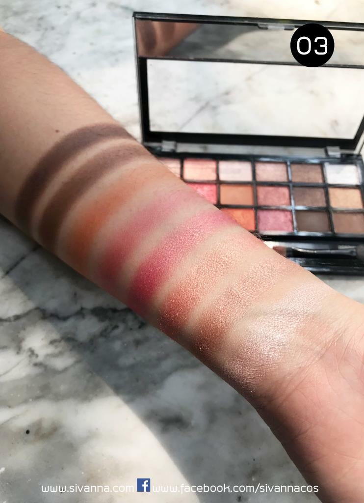 Sivanna Colors HD ULTRA PRO MAKE UP HF209 อายแชโดว์