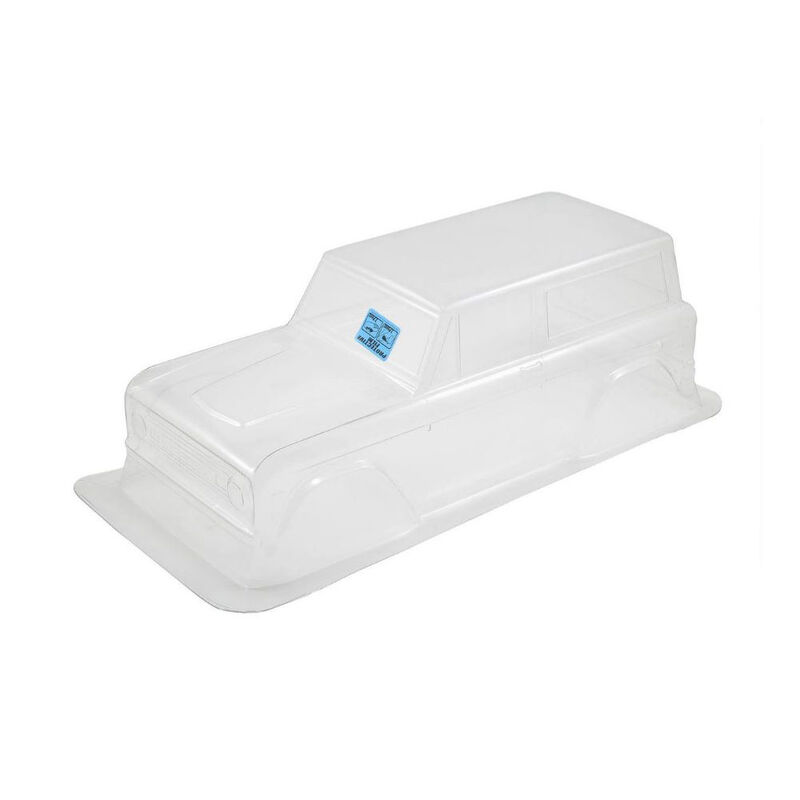 PRO-3313-60 1973 Ford Bronco Clear Body for 12" (305mm) Wheelbase Scale Crawlers