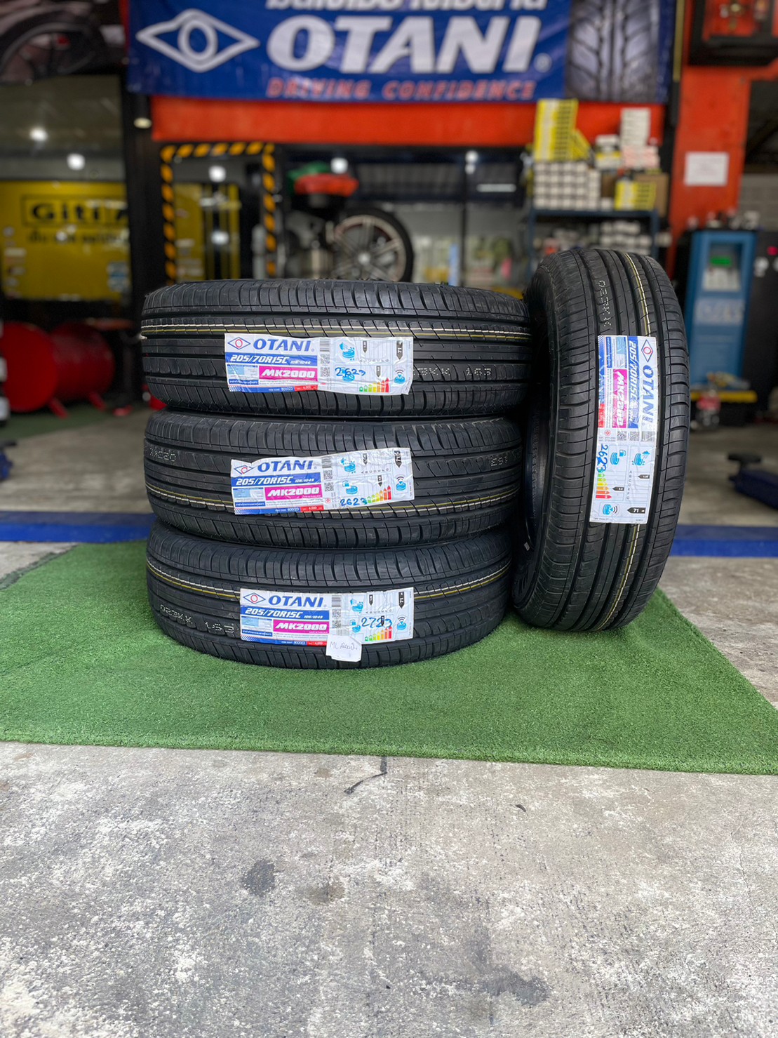 OTANI MK2000 205/70R15 ยางใหม่ปี2023 สอบถามราคาโปรโมชั่นพิเศษ