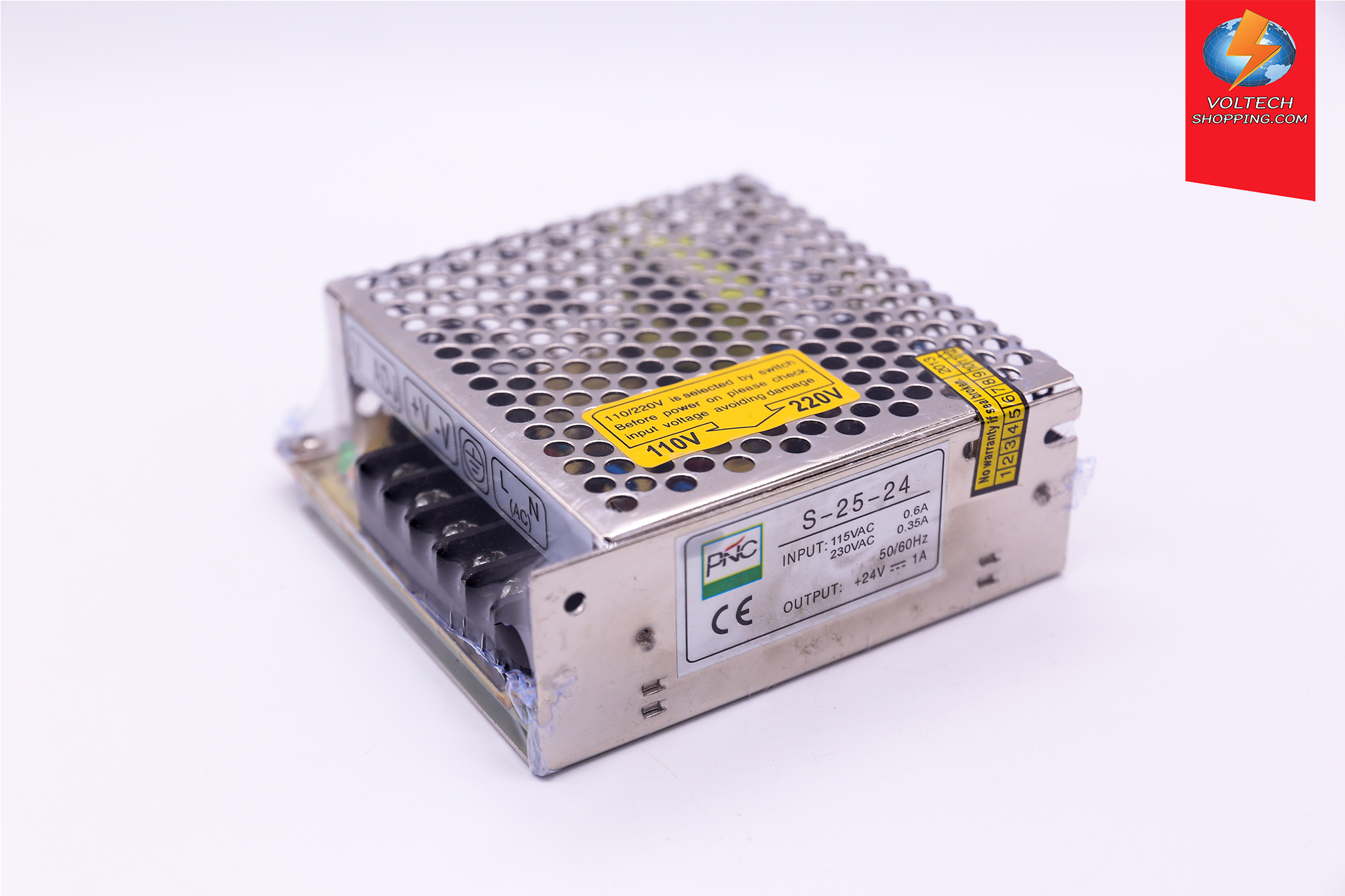 Power Supply 220VAC/24 VDC, 1A, 25W