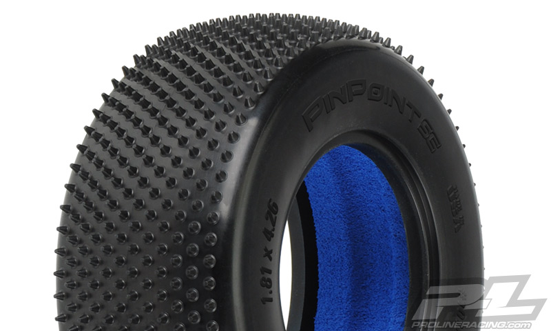 PRO-10100-103 Pin Point SC 2.2"/3.0" Z3 (Medium Carpet) Off-Road Carpet Tires (2) for SC Trucks and SC Buggies Front or Rear