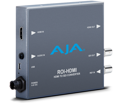 AJA ROI-HDMI HDMI to SDI with ROI scaling