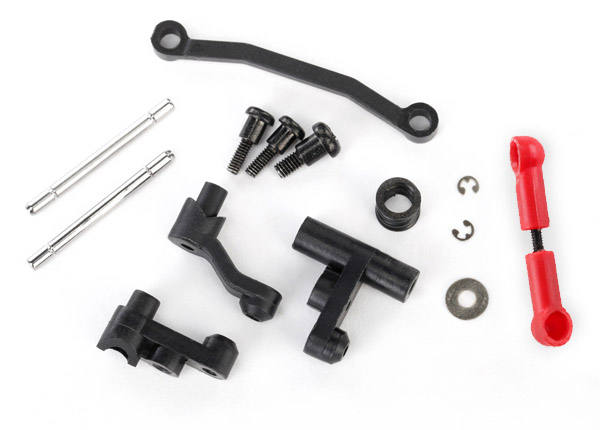 7538X Steering bellcranks, servo saver/ spring/ spring retainer/ posts/ draglink