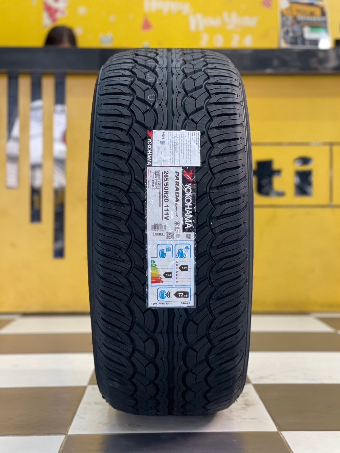 ยางใหม่โยโกฮาม่า #YOKOHAMA #PARADA Spec-X 265/50R20 ยางสมรรถนะสูง ยางปี2024