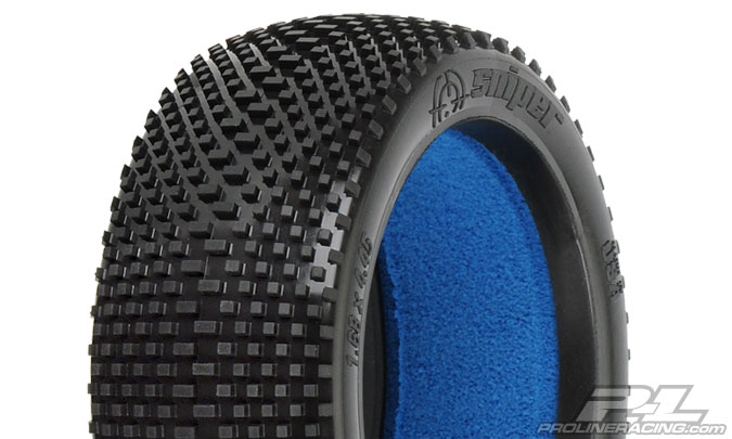 PRO-9035-01 Sniper M2 (Medium) Off-Road 1:8 Buggy Tires for Front or Rear