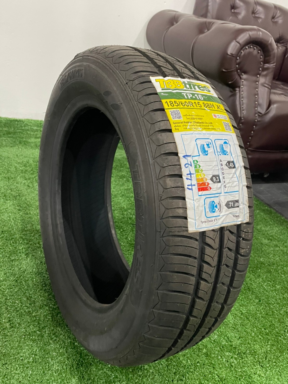 TBB TIRE TP-16 185/60R15 ยางปี21 ยางไทย