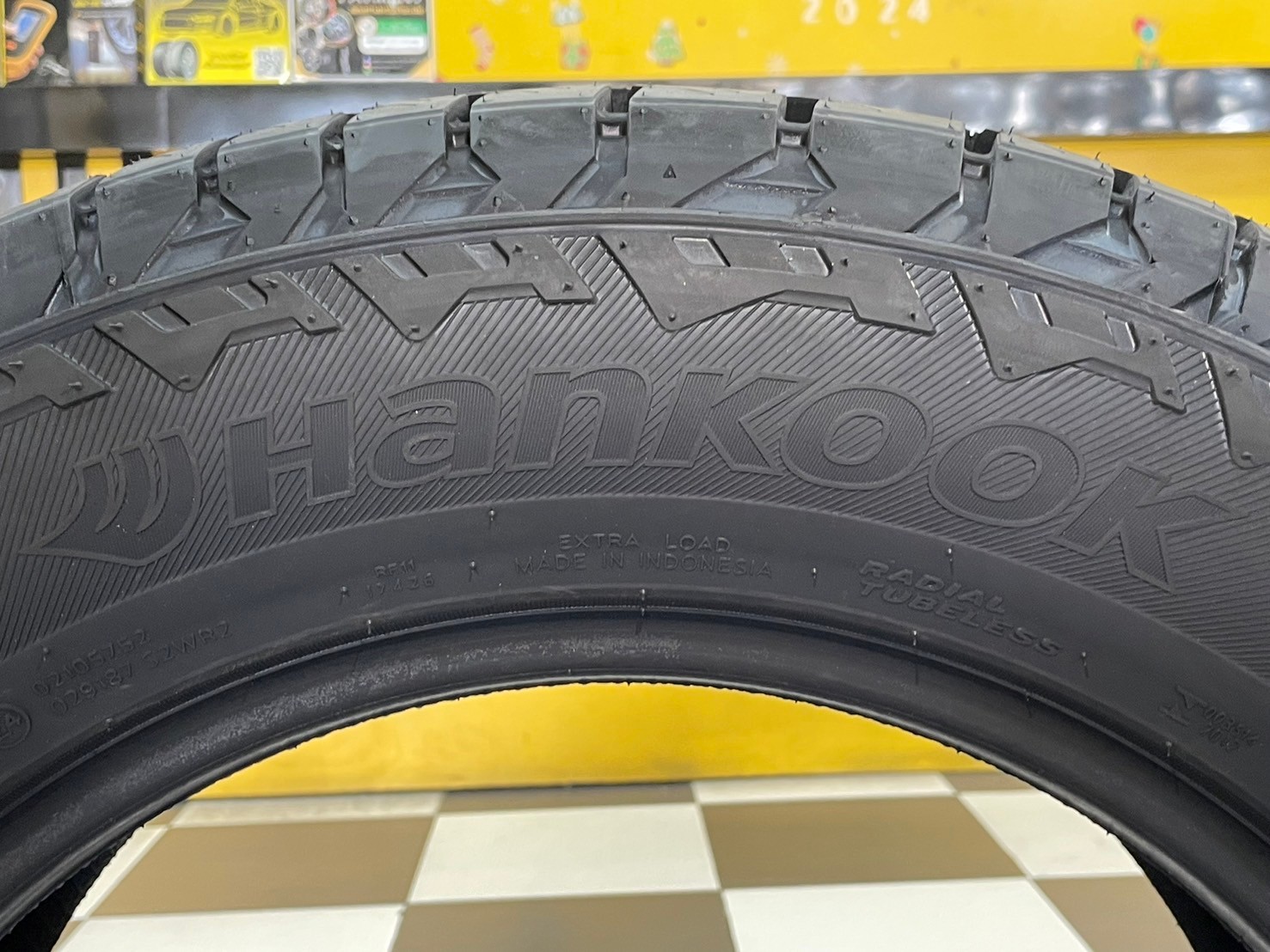ยางใหม่ #HANKOOK_AT2 265/60R18ยางใหม่ปี2024