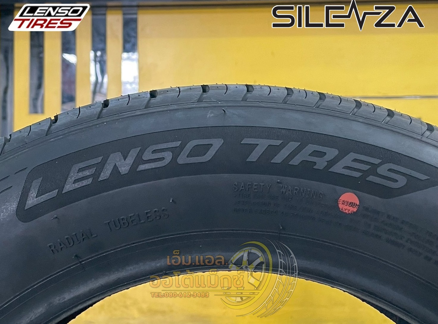 #ยางเลนโซ่ #LENSO TIRES #SILENZA 175/65R15 ยางใหม่ปี2025