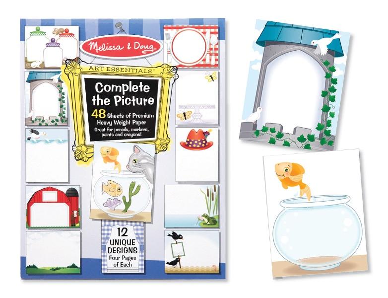JBM135-3768 Jumbo Complete The Picture Pads