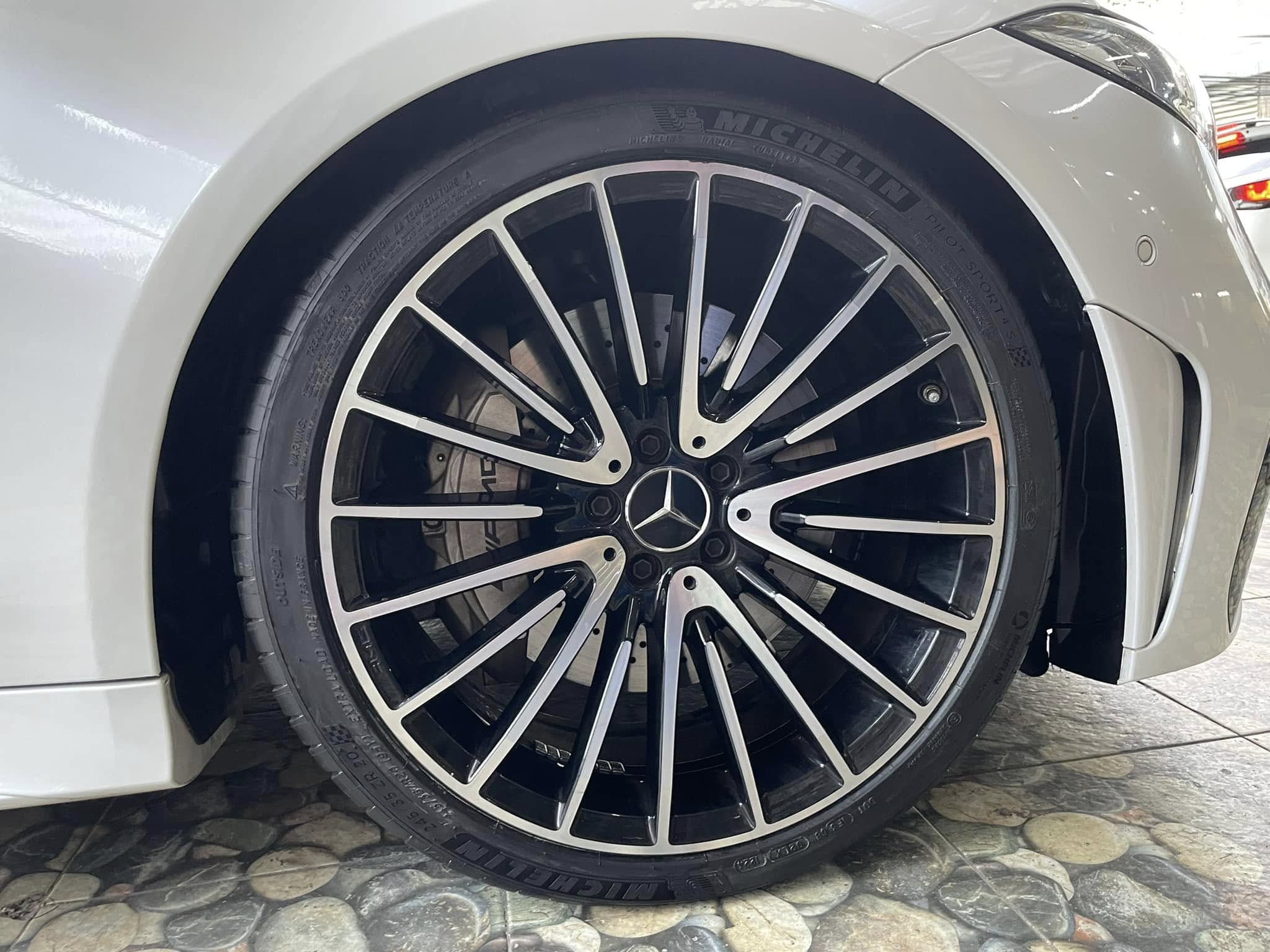 🛞 #Mercedes_#BENZ_CLS53 🚘เปลี่ยนยาง 🛞🐘#MICHELIN #PILOT SPORT4S 245/35R20