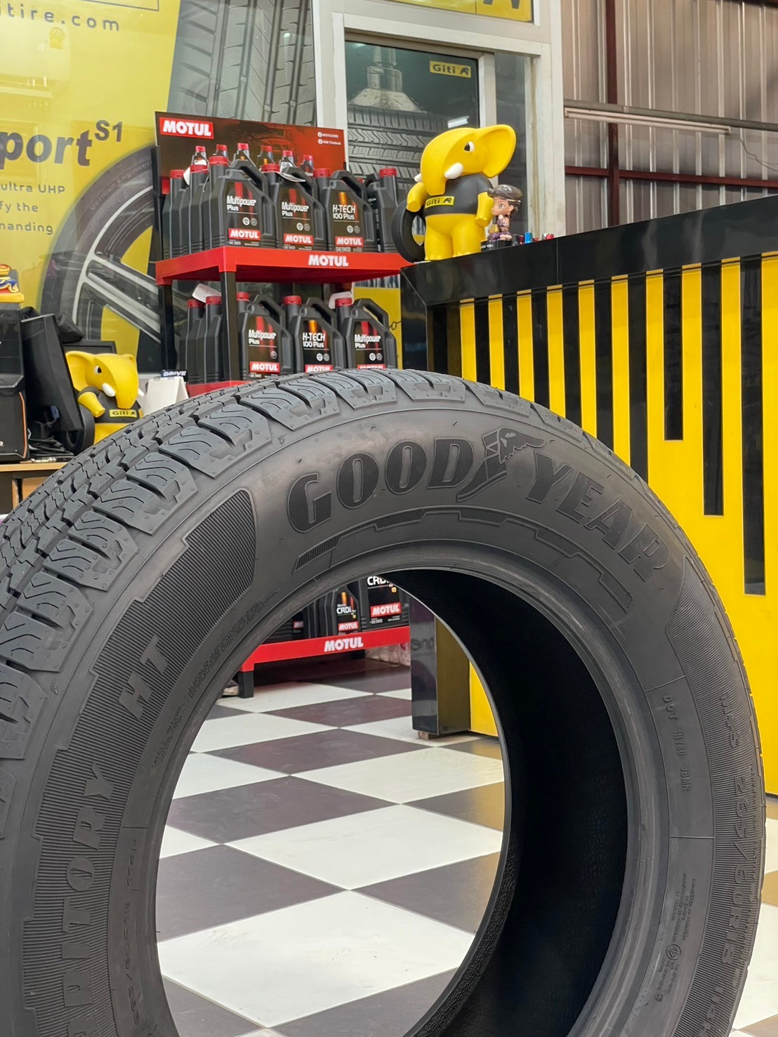 ยางใหม่กู๊ดเยียร์ GOODYEAR WRANGLER TERRITORY HT 265/60R18 ยางใหม่ปี2024
