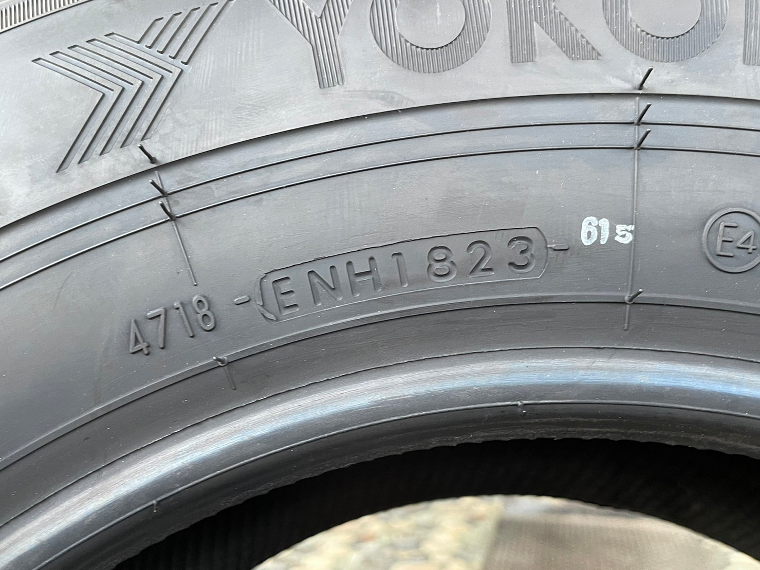 ยางใหม่ #YOKOHAMA BluEarth-VAN RY55 215/70R15 ยางใหม่ปี2023