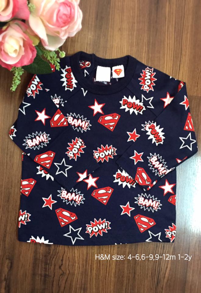 H&M เสื้อยืดแขนยาวเด็กชาย
