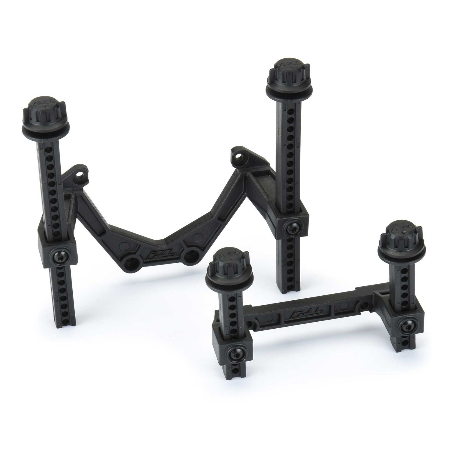 PRO636200 1/10 Extended Front/Rear Body Mounts: Rustler 4x4