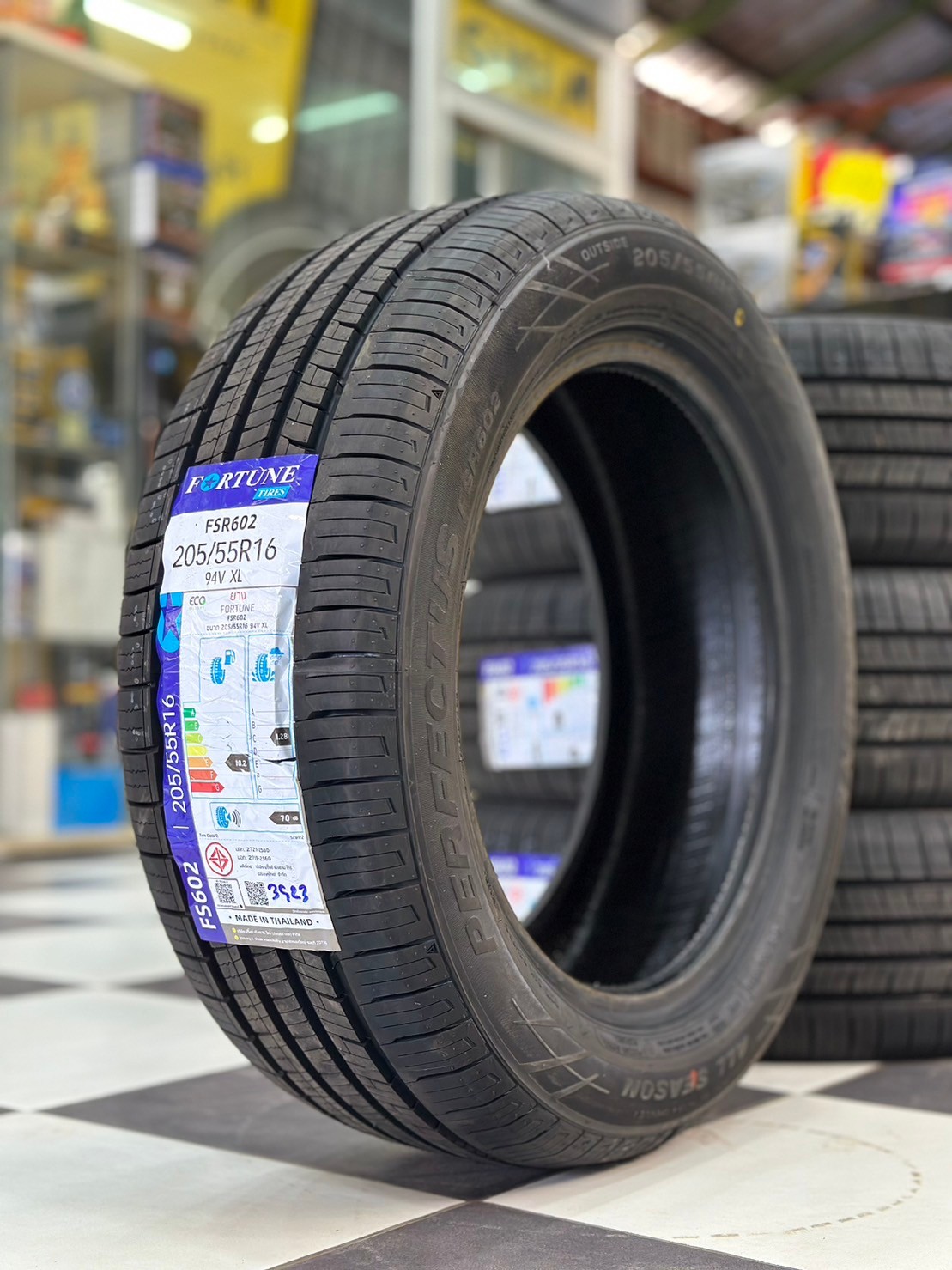 💥💥ยางใหม่ #FORTUNE #FSR602 205/55R16 ยางใหม่ปี2023💥