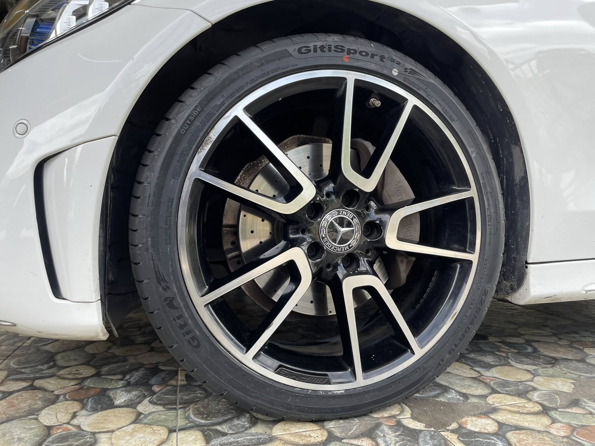 BENZ_C220d เปลี่ยนยาง 🛞🐘#GITI_SportS2_225/40R19 🛞 #GITI_SportS2_255/35R19