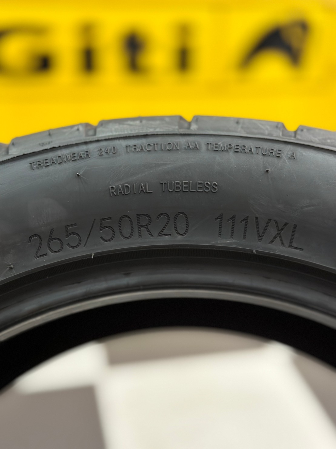 265/50R20 ยางใหม่SEVEN TIRE RS-7 ยางลายซิ่ง นุ่มหนึบ ยางใหม่ปี2023