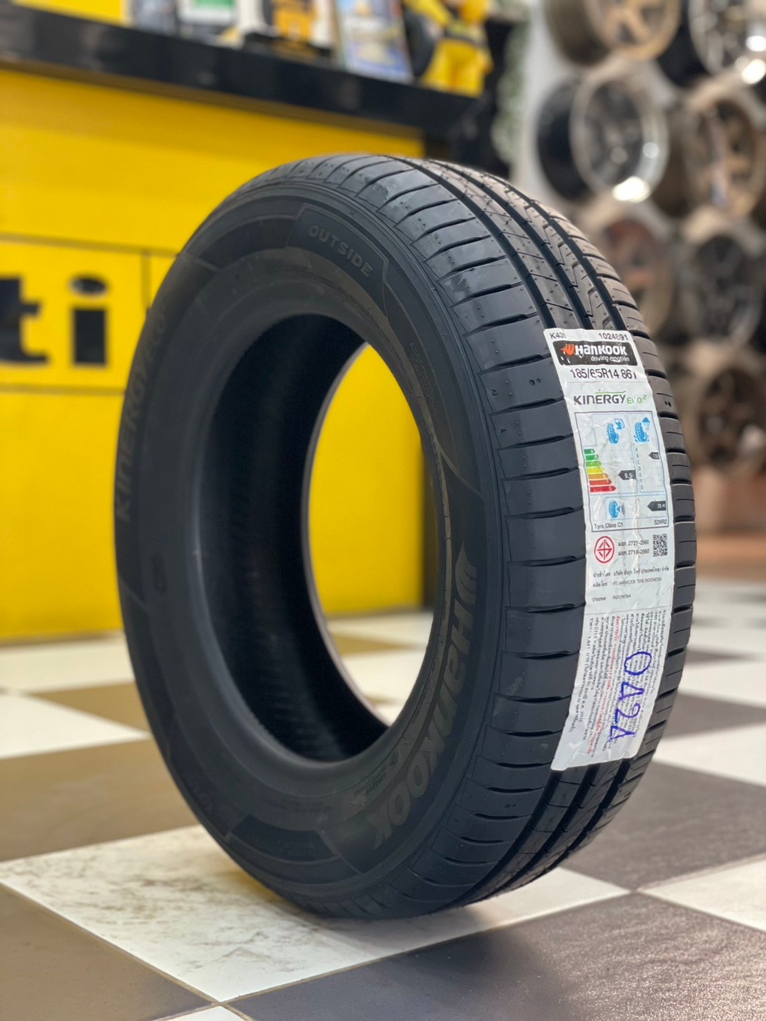 HANKOOK 185/65R14 รุ่น KINERGY ECO2 ยางใหม่ปี2024