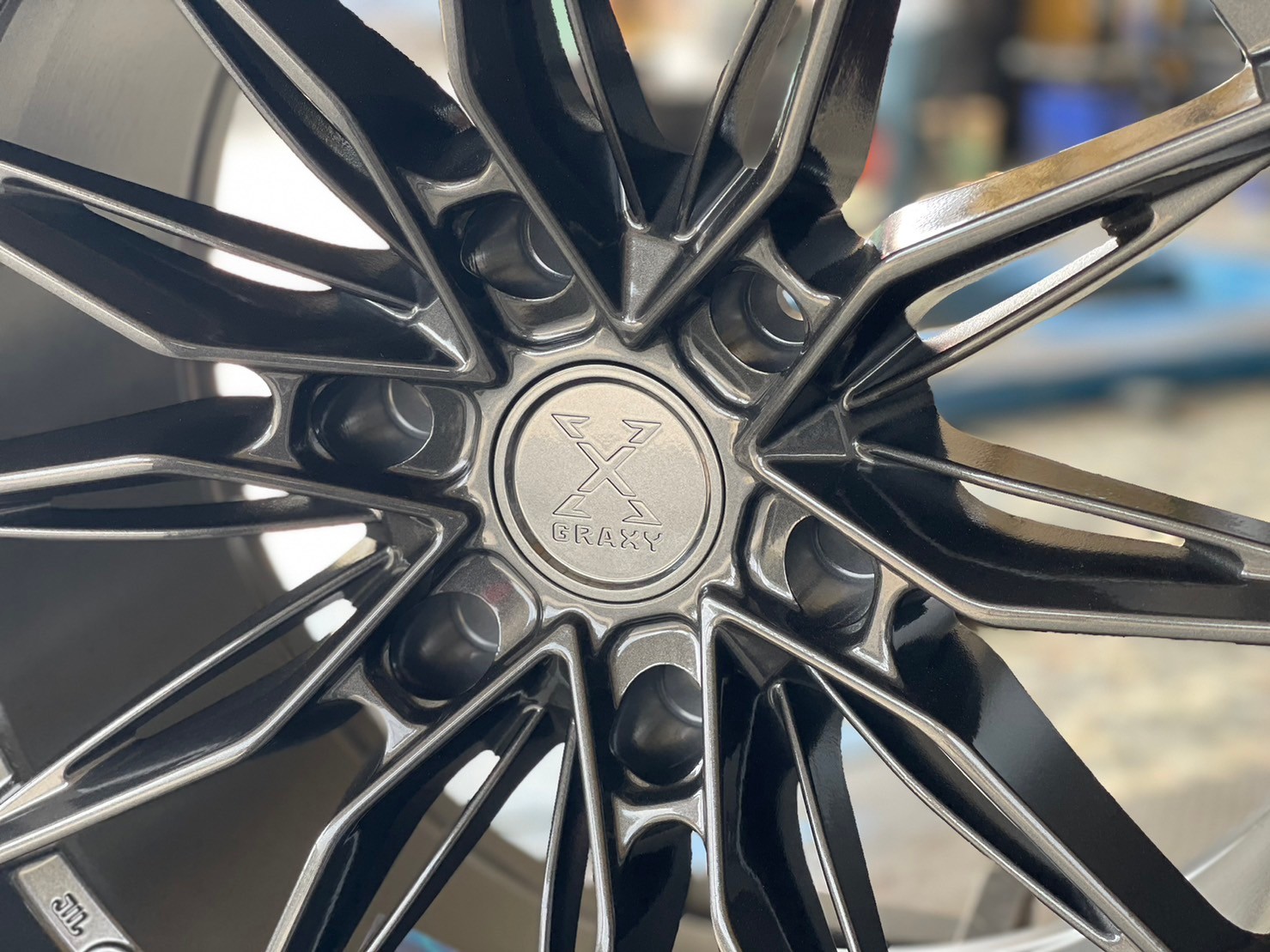 #ล้อแม็กซ์ใหม่ขอบ18 #สีเทาดำ #GRAXY X-08 18x9 ET0 6x139.7 สวยหรูราคาสบายกระเป๋า สำหรับรถกระบะและSUV