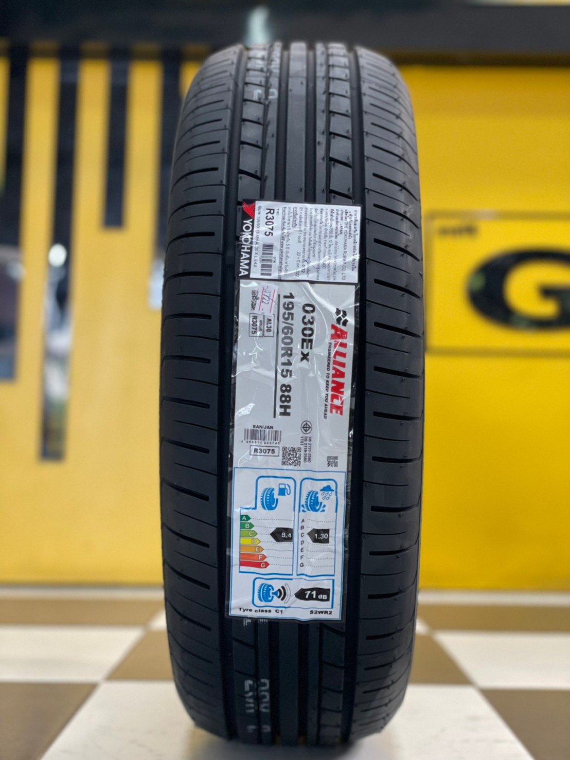 ยางใหม่ 195/60R15 ALLIANCE by YOKOHAMA ยางใหม่ปี2022