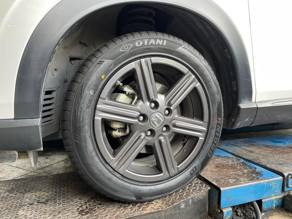 #HONDA_HRV เปลี่ยนยาง EV ยางเทคโนโลยีโฟม #OTANI #KN1000 215/55R17