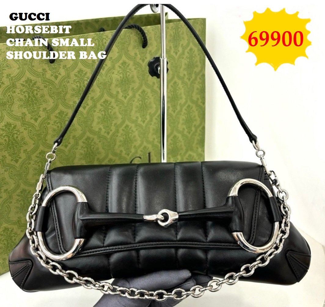 กระเป๋า GUCCI HORSEBIT CHAIN SMALL SHOULDER BAG รุ่นใหม่ดาวิกา