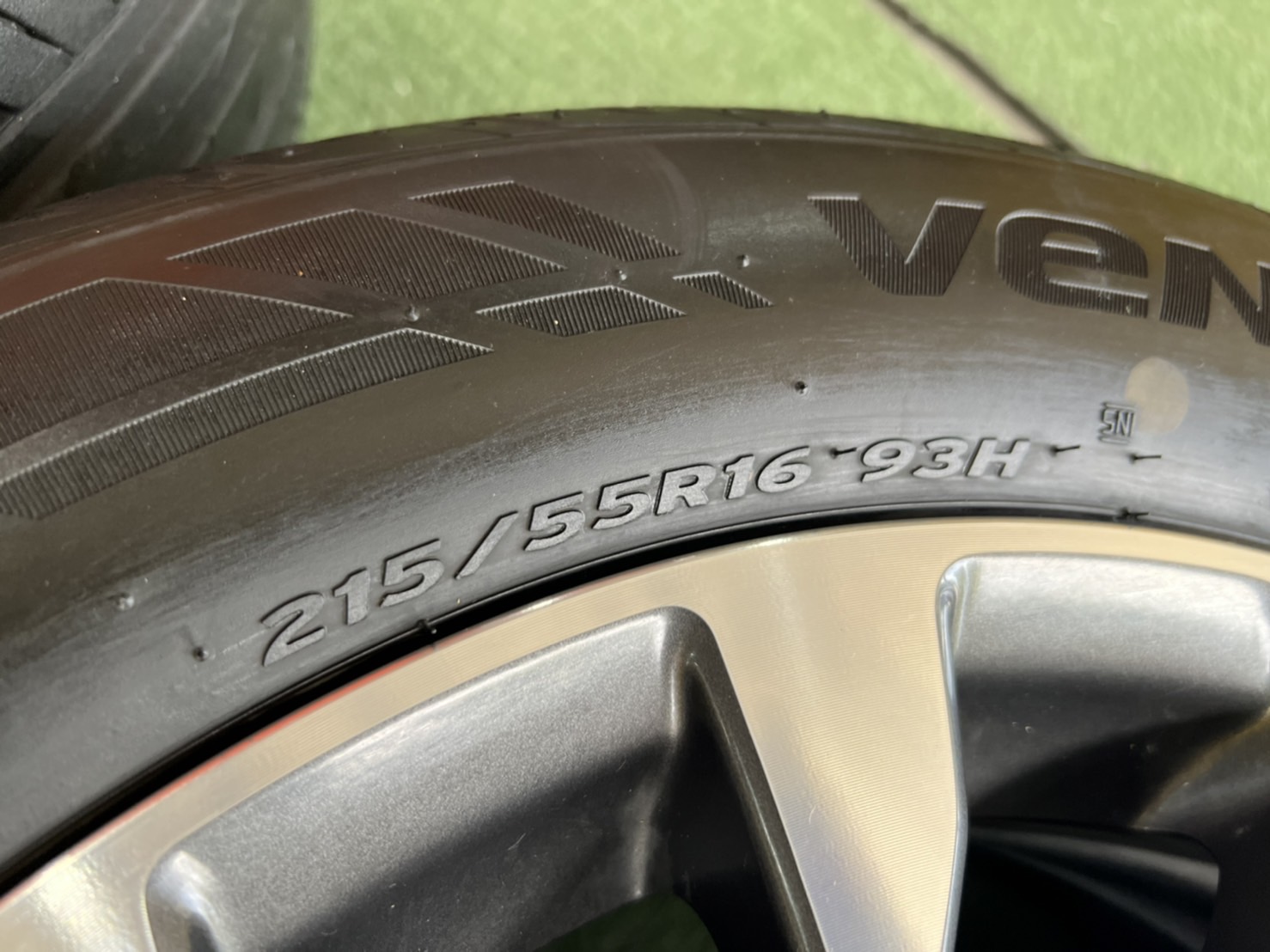 ล้อเดิม Honda Civic ขอบ16 พร้อมยาง Hankook S1 215/55/R16
