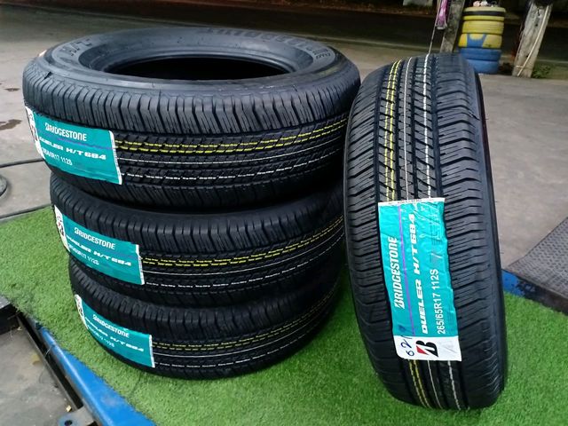 ยางใหม่ปี19 Bridgestone Dueler HT 684 265/65R17