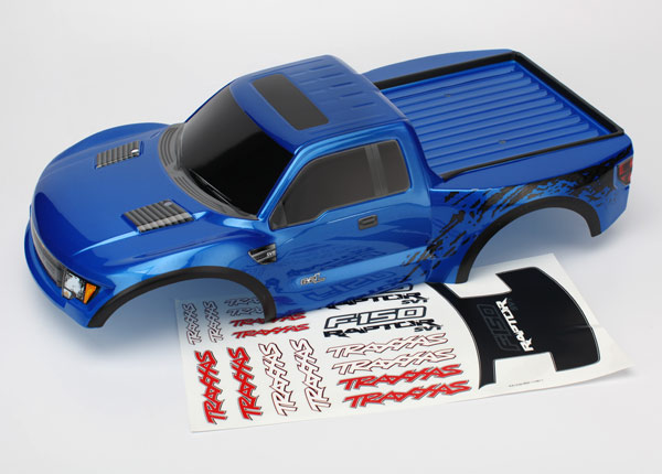 5814A Body, Ford Raptor®, blue (painted, decals applied)