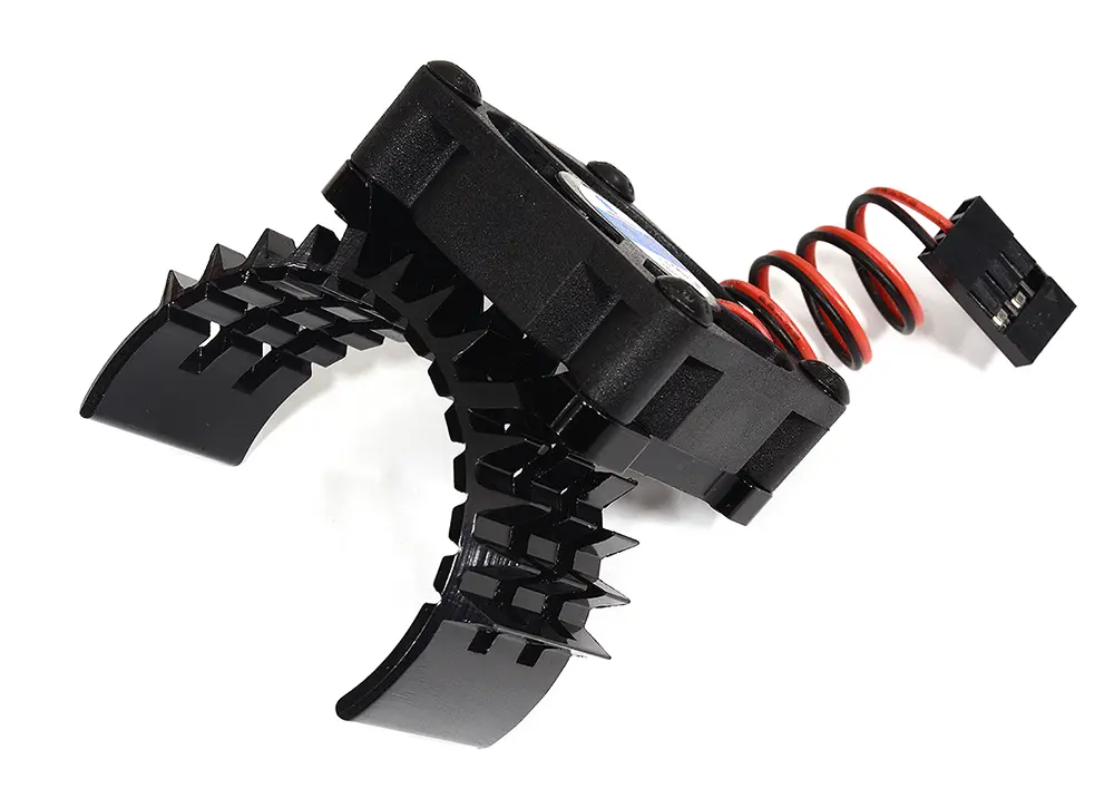 INT-T8635BLACK T2 Motor Heatsink w/ Cooling Fan for Traxxas 1/10 Stampede 4X4 & Slash 4X4