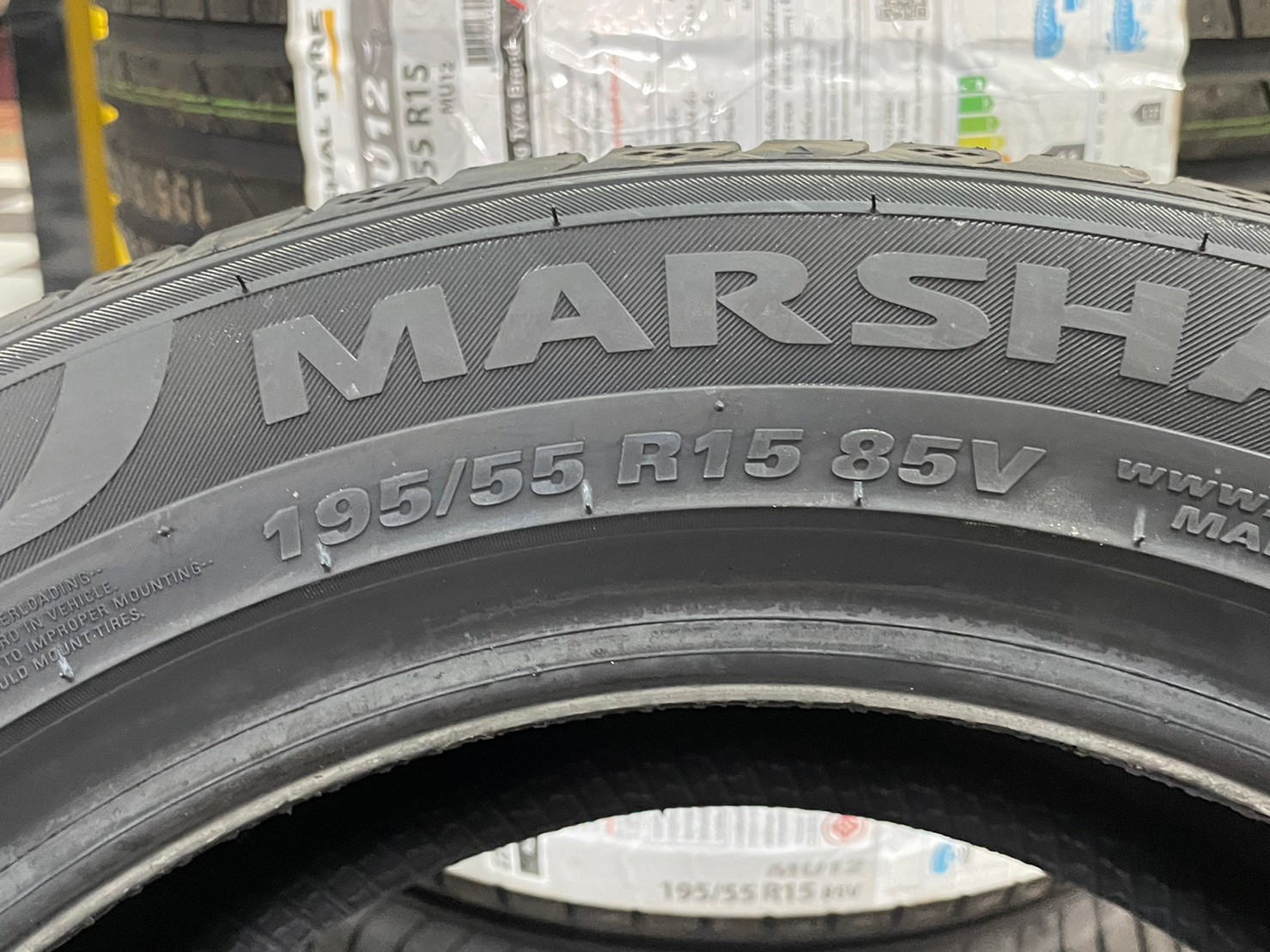 MARSHAL MU12 195/55R15 ยางใหม่ปี2023