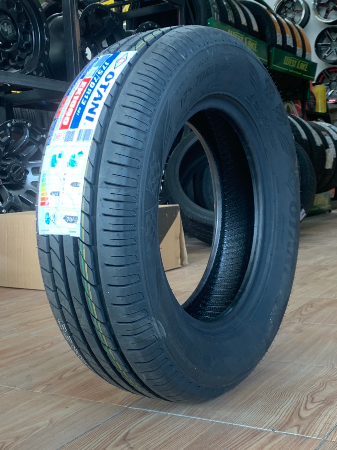 175/70R13 OTANI EK1000 ยางคุณภาพดี สมรรถนะสูง นุ่มเงียบ ยางใหม่ปี2021 ราคาพิเศษพร้อมติดตั้งฟรี สามารถสอบถามเพิ่มเติมได้ค่ะ