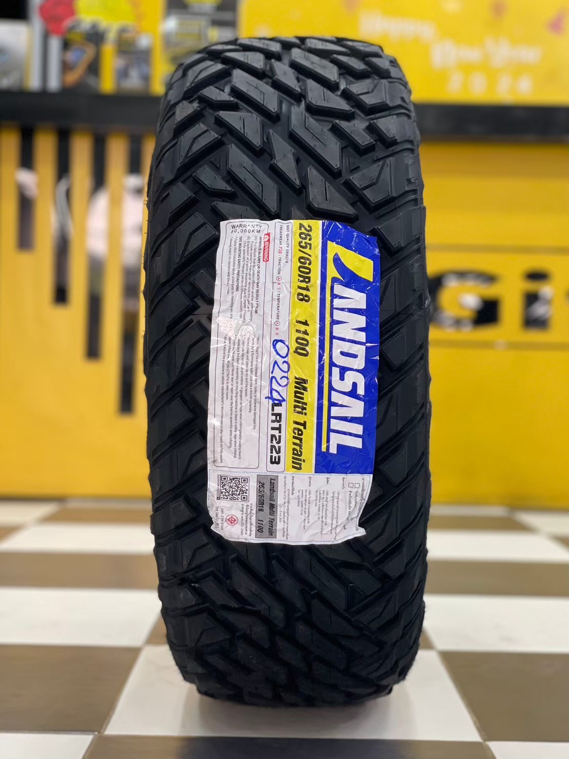 🛑#LANDSAIL_RT_265/60R18 ยางใหม่ปี2024 ยางตัวหนังสือสีขาว