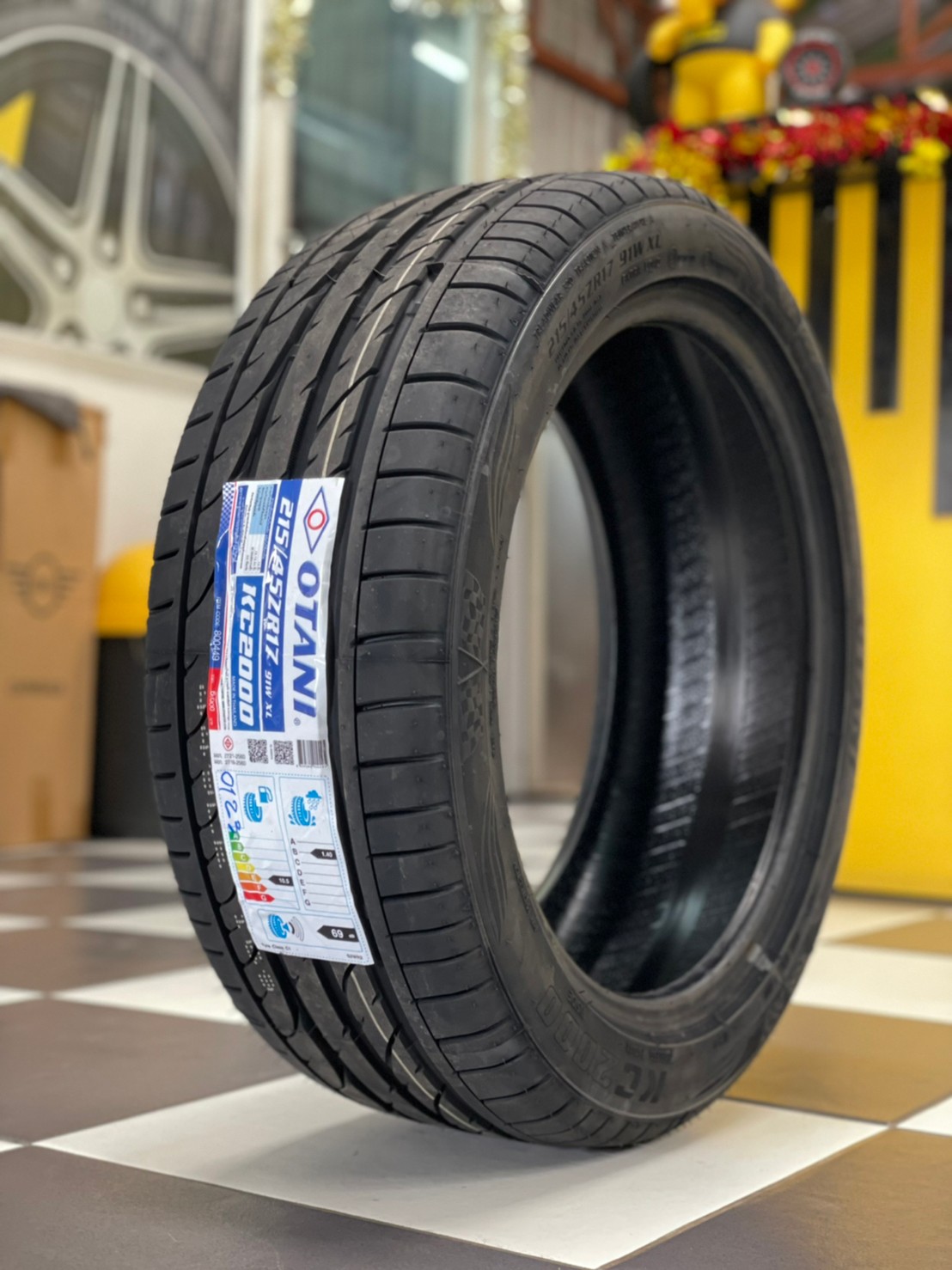 #OTANI KC2000 215/45R17 ยางใหม่ปี2023
