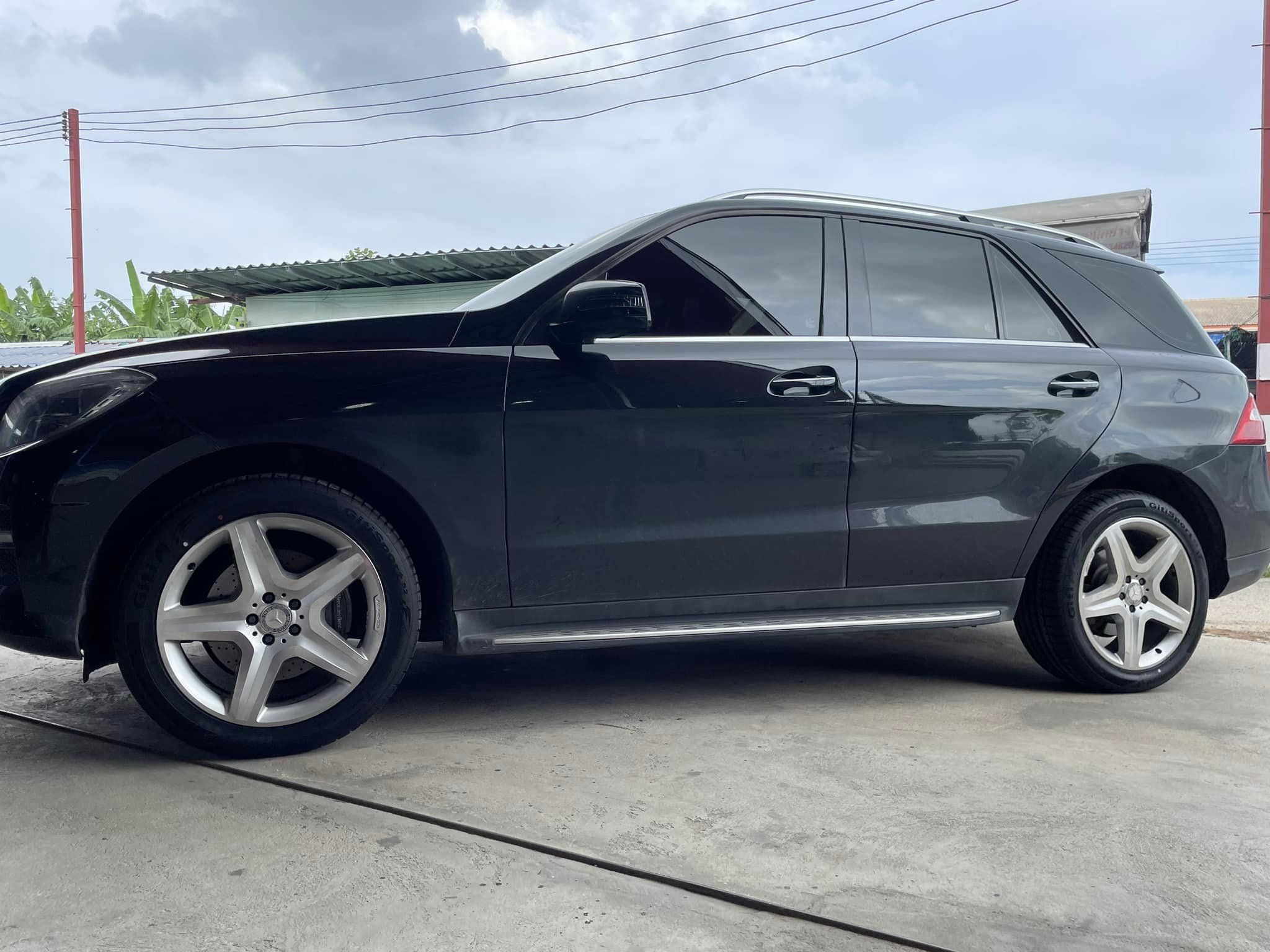 🚗#BENZ_MLเปลี่ยนยาง 🛞#ยางจีที #ยางสปอร์ตสมรรถนะการขับขี่สูง 🛞 🛞#Giti_SportS2 265/45R20 🛞 #บริการตั้งศูนย์🛞