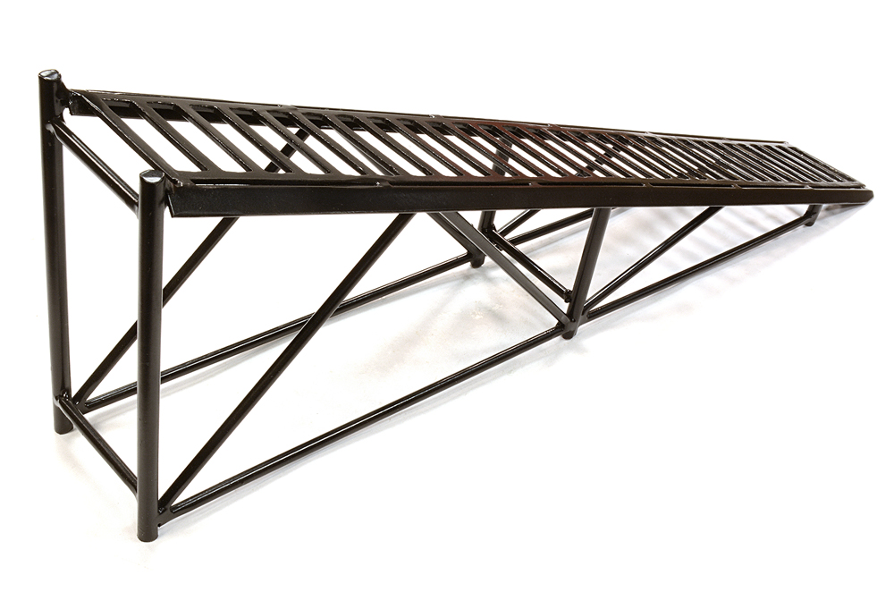 INT-C26383BLACK Realistic Heavy-Duty Metal RTI Ramp for 1/10 Scale Crawler