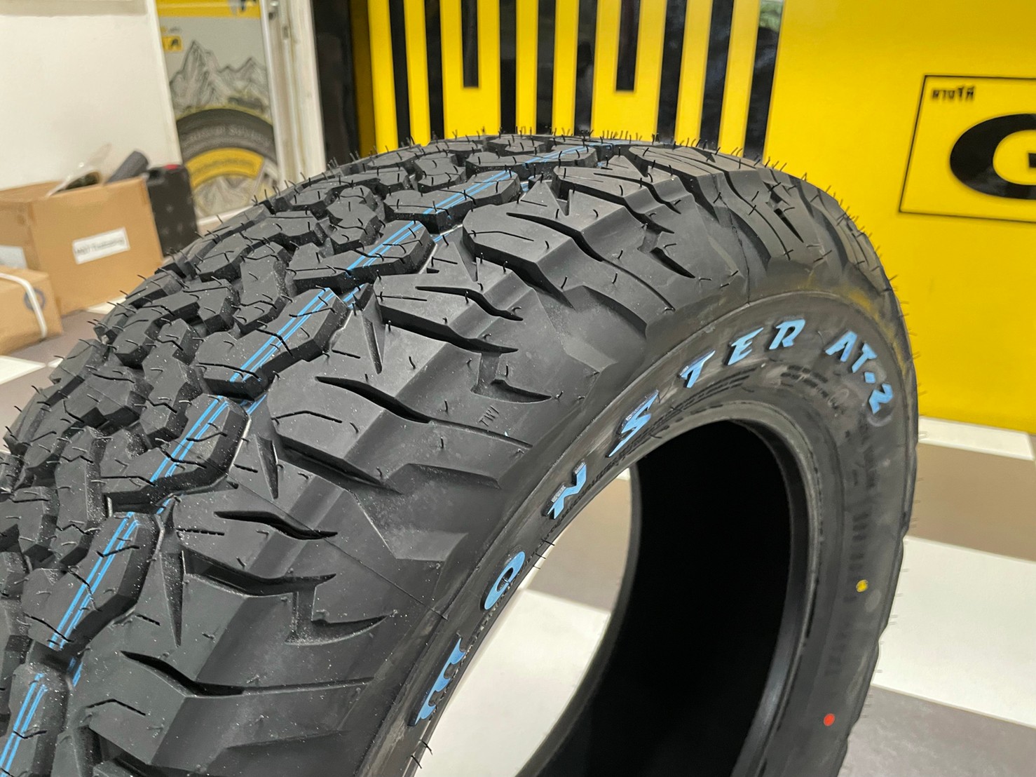 Monster AT2 265/60R18 ยางสายลุย สวยแกร่งถูกใจผู้ใช้ คุณภาพดีจากค่ายLenso ยางใหม่ปี2021