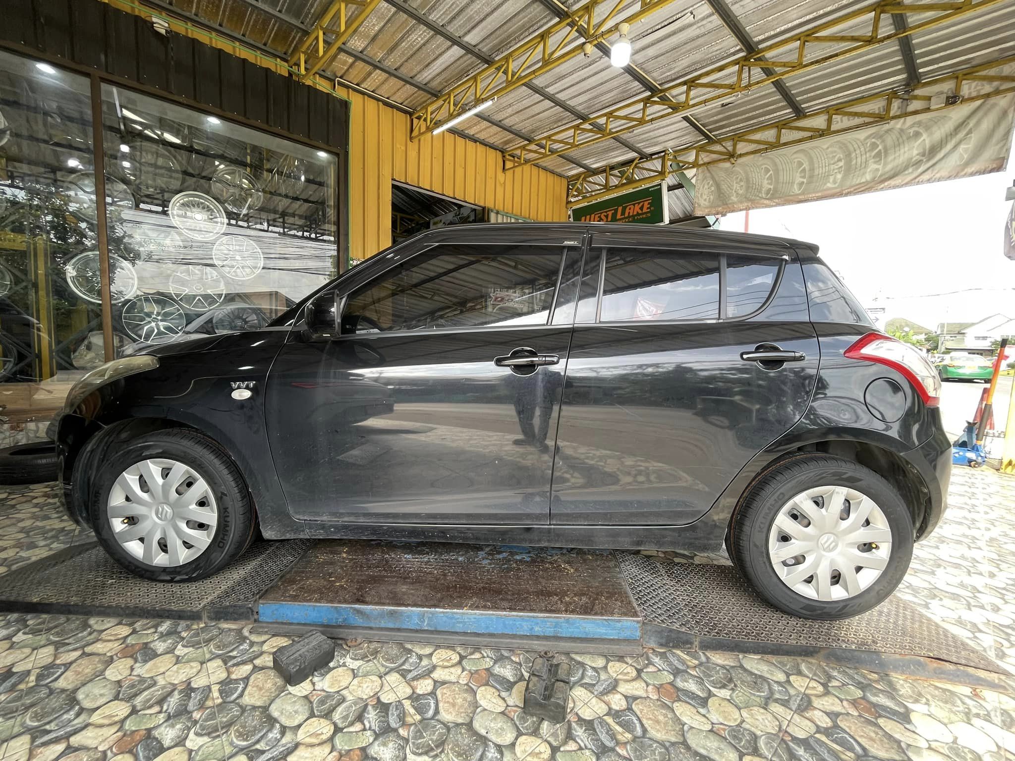 #SUZUKI_SWIFT เปลี่ยนยาง #KUMHO_TA21_185/60R15