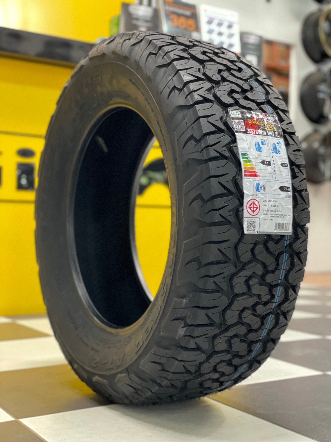 Monster AT2 265/60R18 ยางสายลุย สวยแกร่งถูกใจผู้ใช้ คุณภาพดีจากค่ายLenso ยางใหม่ปี2021