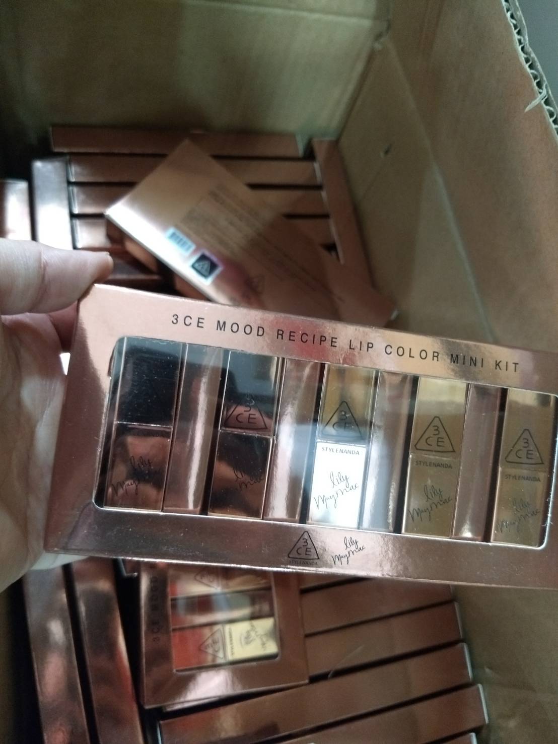 3CE MOOD RECIPE LIP COLOR MINI KIT ลิปติก