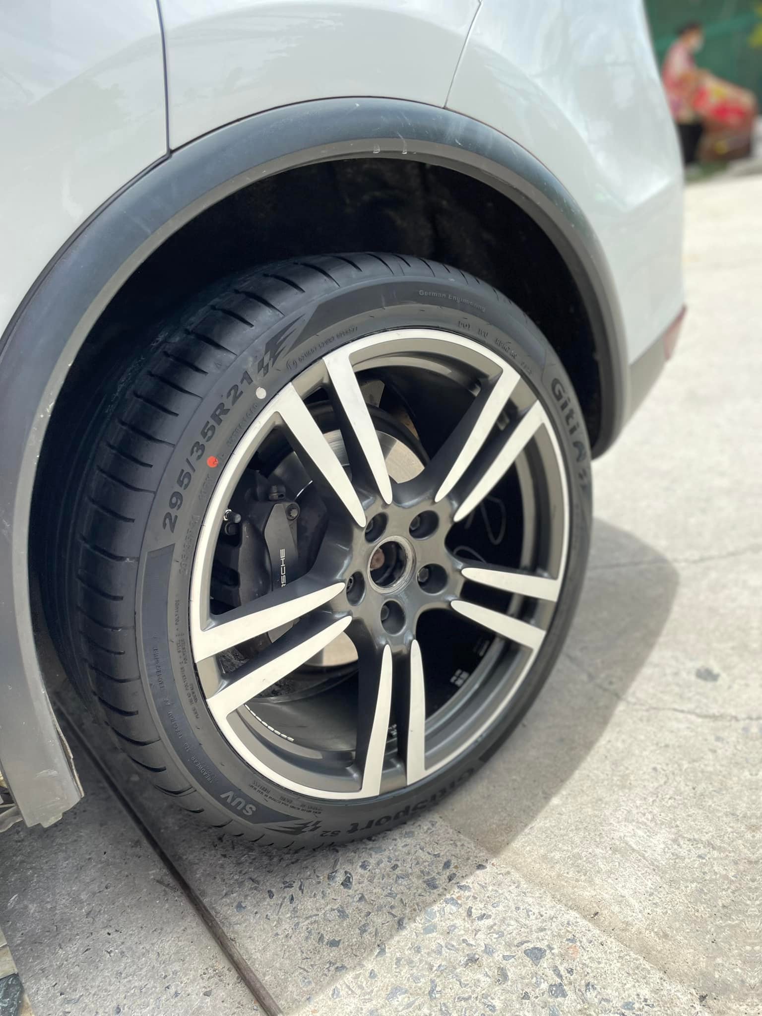 #PORSCHE_CAYENNE❤️ #GITI_SPORT S2_295/35R21