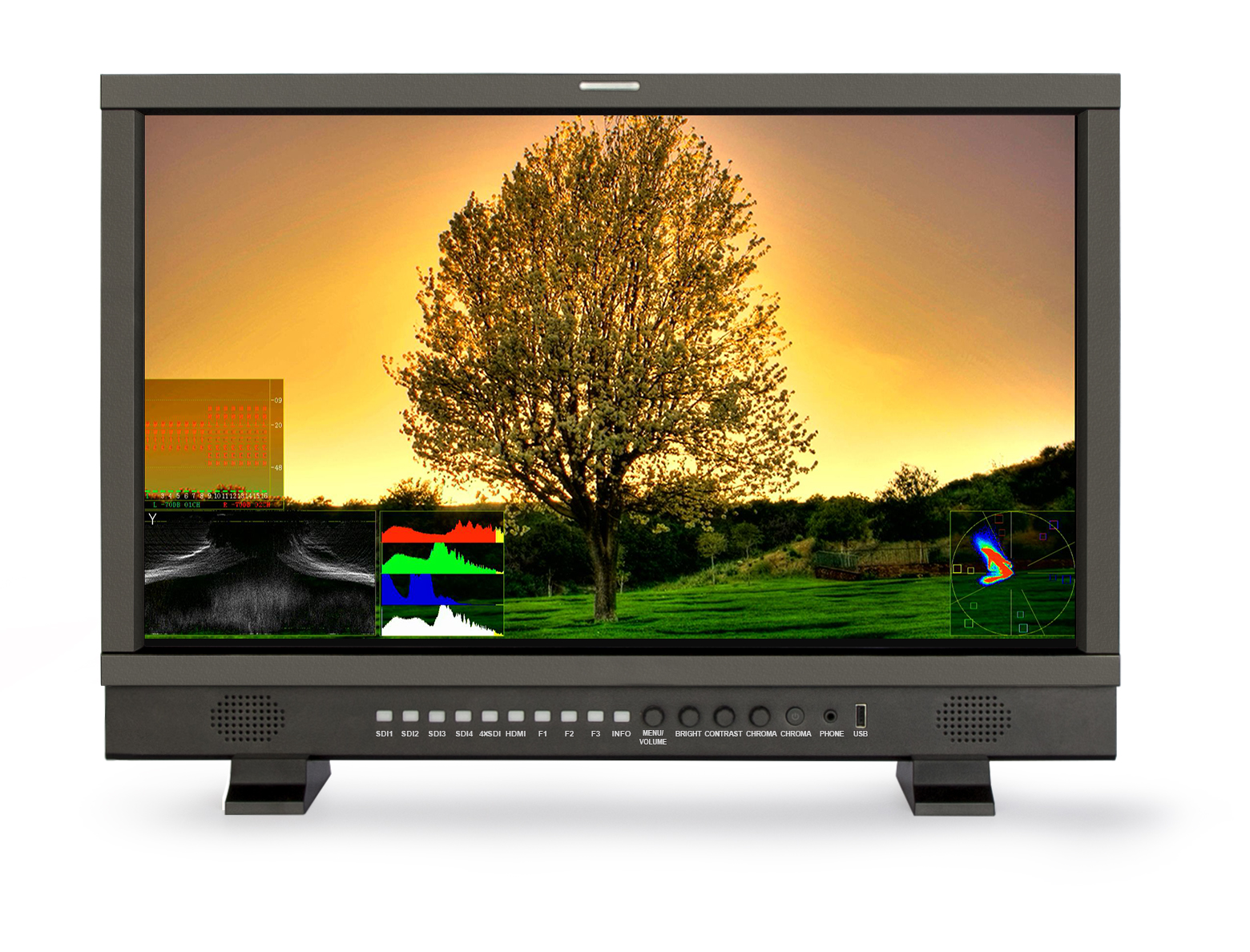 Swit BM-U243 23.8-inch 4K 12GSDI Studio LCD Monitor